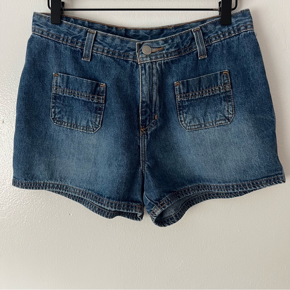 Vintage Old Navy Patch Pocket Denim Shorts